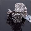 14KT White Gold 0.30ctw Diamond Earrings