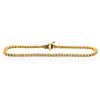 Image 1 : 14KT Yellow Gold 2.00ctw Diamond Tennis Bracelet