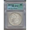 Image 1 : 1882-O/S $1 Morgan Silver Dollar Coin ICG EF40