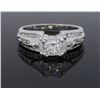 14KT White Gold 1.00ctw Diamond Ring