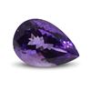 31.00ct Pear Amethyst Gemstone