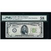 Image 1 : 1934 $5 San Francisco Federal Reserve Note PMG 58