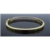 Image 5 : 14KT Two Tone Gold 1.30ctw Diamond Bracelet