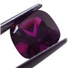 Image 4 : 2.29ct Square Cushion Raspberry Garnet Gemstone