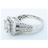 Image 4 : 14KT White Gold 1.40ctw Diamond Ring
