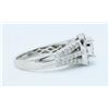 Image 5 : 14KT White Gold 1.40ctw Diamond Ring