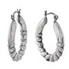 Image 1 : SILVER Hoop Earrings