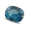 Image 2 : 4.65ct Oval Blue Zircon Gemstone