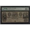 Image 1 : 1830'S $2 The Farmers Bank of Genesee County Note PMG 55