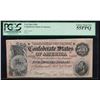 Image 1 : 1864 $500 Confederate States of America Note PCGS 55PPQ