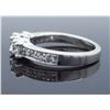 Image 5 : 14KT White Gold 1.28ctw Diamond Ring