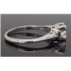 Image 6 : Platinum 0.82ctw Diamond Ring