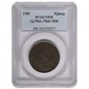 1787 New Jersey Cent Coin PCGS VF35