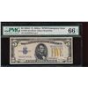 1934A $5 North Africa Silver Certificate PMG 66PPQ