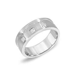 14KT White Gold 0.33ctw Diamond Ring