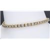 Image 10 : 14KT Yellow Gold 3.50ctw Diamond Tennis Bracelet