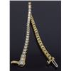 Image 7 : 14KT Yellow Gold 3.50ctw Diamond Tennis Bracelet
