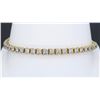 Image 8 : 14KT Yellow Gold 3.50ctw Diamond Tennis Bracelet