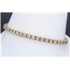 Image 9 : 14KT Yellow Gold 3.50ctw Diamond Tennis Bracelet