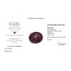 Image 4 : 4.87ct Oval Star Ruby Gemstone
