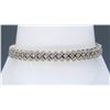 Image 5 : 14KT Two Tone Gold 3.80ctw Diamond Bracelet