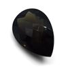 Image 2 : 32.87ct Pear Checkerboard Smokey Quartz Gemstone
