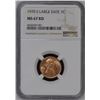 1970-S Large Date Cent NGC MS67RD