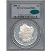 1885-O $1 Morgan Silver Dollar Coin PCGS MS64DMPL CAC
