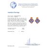 Image 4 : 14KT Yellow Gold 1.80ctw Amethyst Earrings