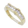 Image 2 : 14KT Yellow gold 1.12ctw Diamond Ring