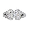 Image 1 : 18KT White Gold 2.32ctw Diamond Ring