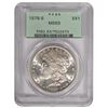 Image 1 : 1878-S $1 Morgan Silver Dollar Coin PCGS MS63