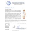 Image 4 : 14KT Yellow Gold 7.95ctw Colored Gemstone and Diamond Bracelet