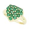 Image 2 : 10KT Yellow Gold 1.25ctw Emerald Ring