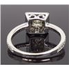 Image 5 : 14KT White Gold 1.01ct Diamond Ring