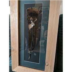 PAINTED TURKEY FEATHER