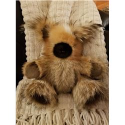 REAL FUR TEDDY BEAR