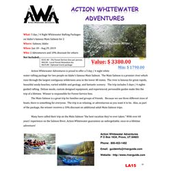 Action Whitewater Anventures