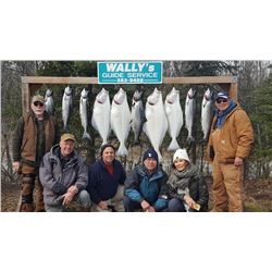 Halibut Fishing Trip with Wally Martin for 2 people out of Anchor Point, Alaska