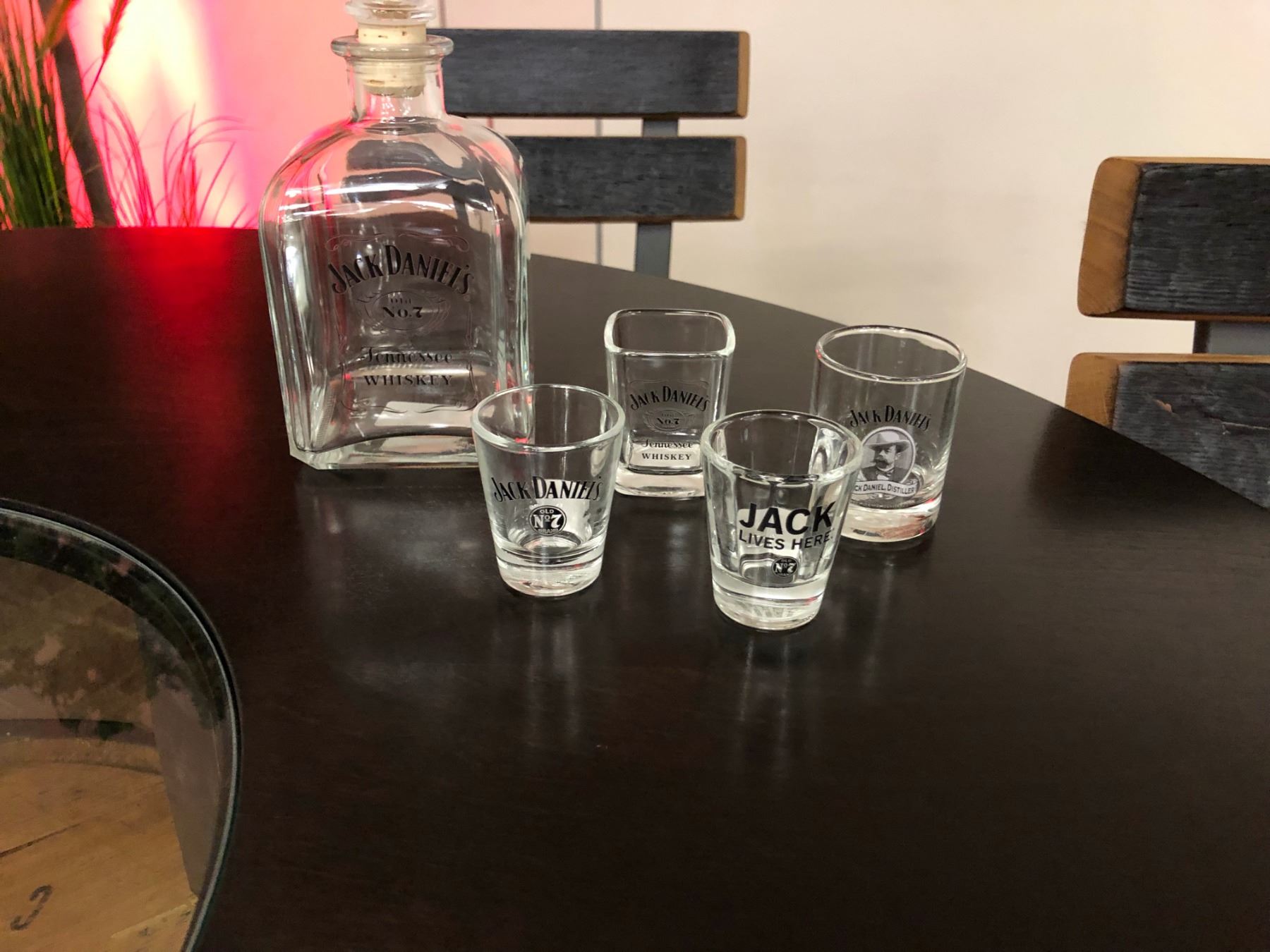 Jack Daniels Bar Table & Stools