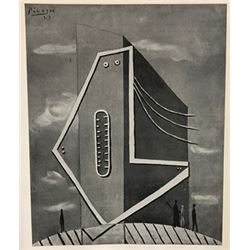 Monument: Woman's Head - Pablo Picasso Lithograph