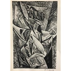 Landscape with Figures - Pablo Picasso Lithograph