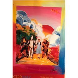 Peter Max"Yellow Brick Road"Hand Signed