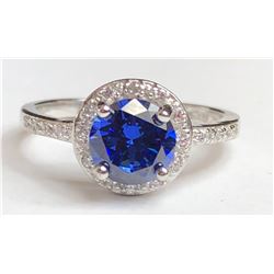 Stunning Saphire Diamond Ring(cts)