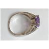 Image 2 : Classy Tanzanite Diamond Ring (cts)
