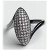 Image 1 : Marvelous Black Ring With Diamonds(cts)