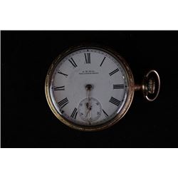 American A.W.W & Co. Waltham Mass produce, an old pocket watch.
