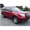 Image 2 : A3---2006 HONDA PILOT, SUV, RED, 305419 KM'S