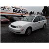 Image 1 : C5---2005 FORD FOCUS ZXW WAGON, WHITE, 193,670 KMS