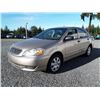 Image 1 : C6---2004 TOYOTA COROLLA SEDAN, BROWN, 190,231 KMS